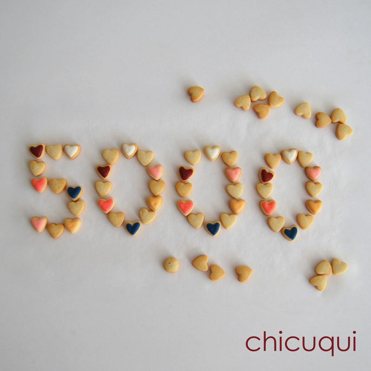 corazones galletas decoradas 5000 likes chicuqui.com