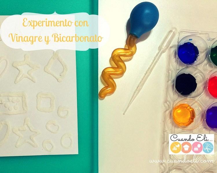Experimento con Vinagre y Bicarbonato
