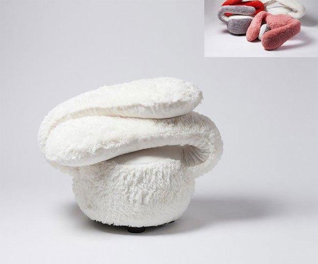 El "Abrazo Sofá" está diseñado para imitar la sensación de un abrazo