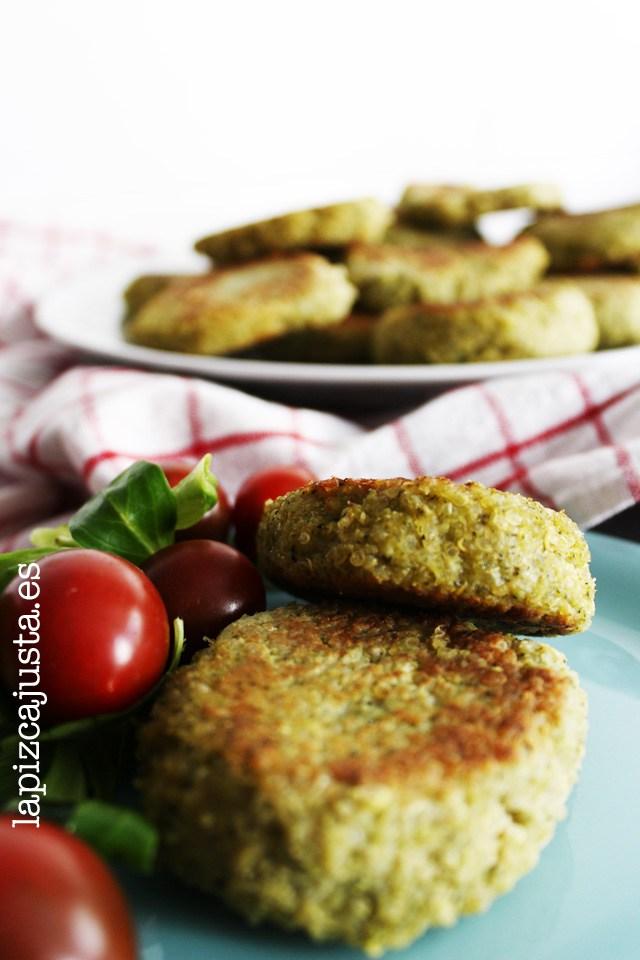 hamburguesas de quinoa
