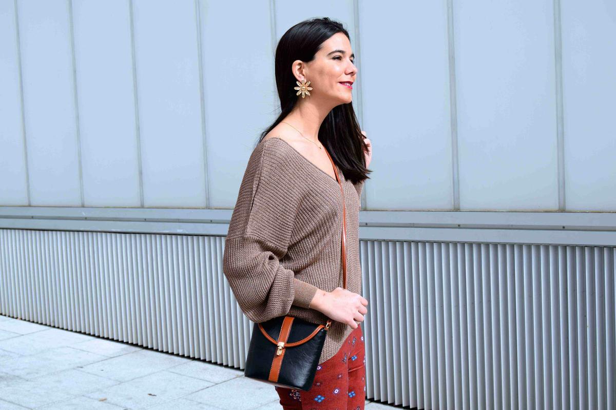 pendientes dorados grandes zara