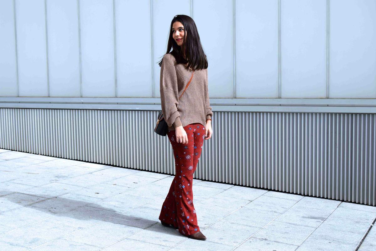 pantalones de campana street style