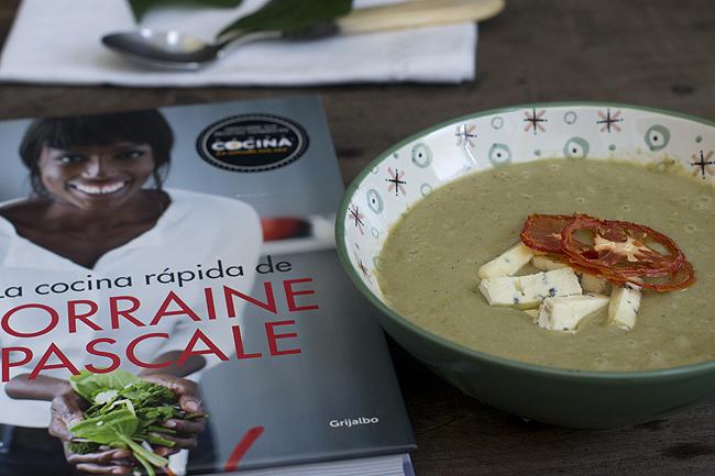 crema de brocoli y queso azul Libro