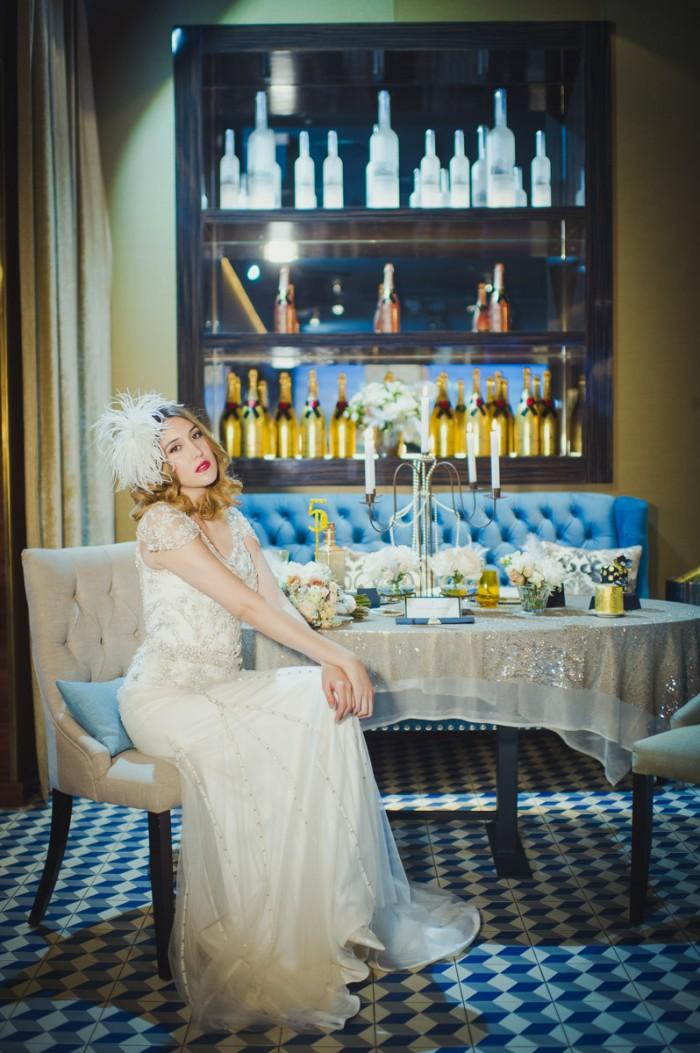 Boda con inspiración Gatsby