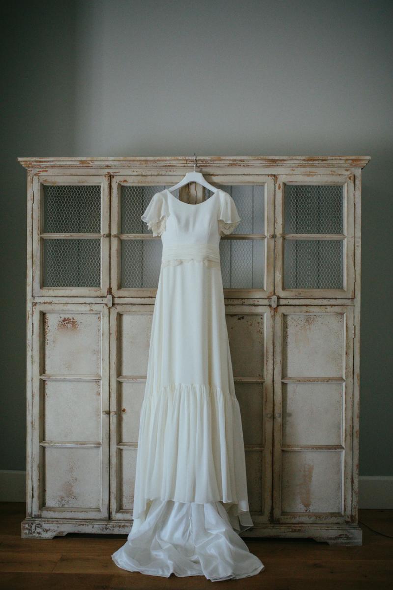 Vestido de novia para una boda romántica 