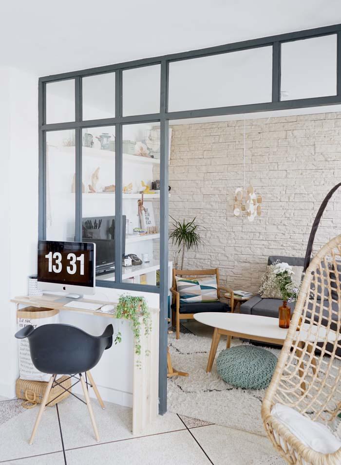 Pared de cristal low cost diy