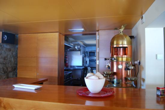 Detalle de la barra (cocina)