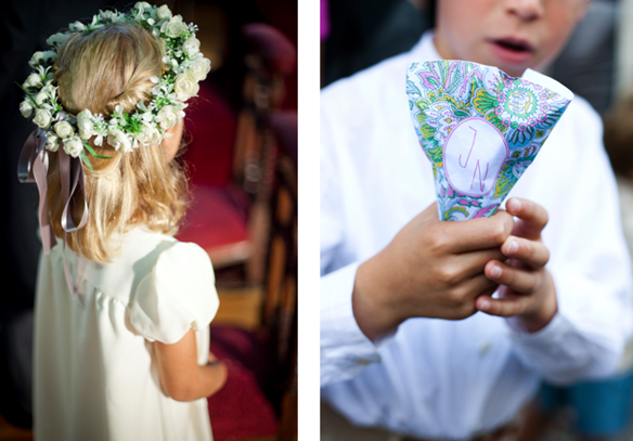 pajes de bodas niños