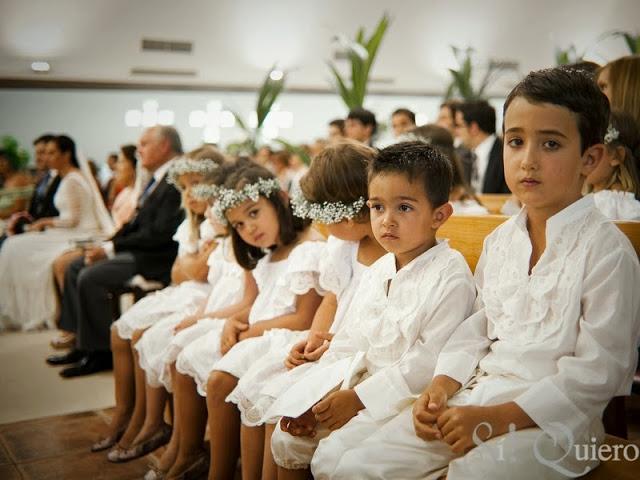 pajes para bodas niños