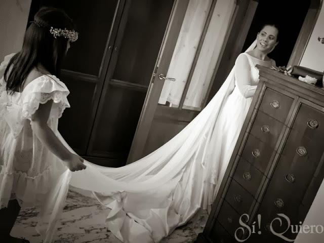 velo de novia con cola