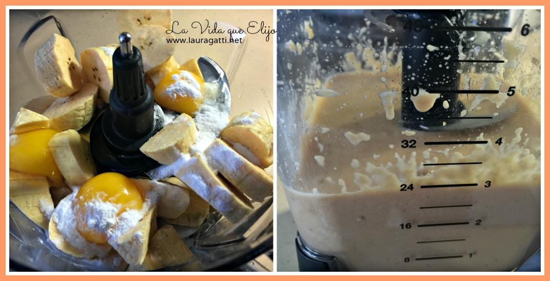 pan de plátano verde