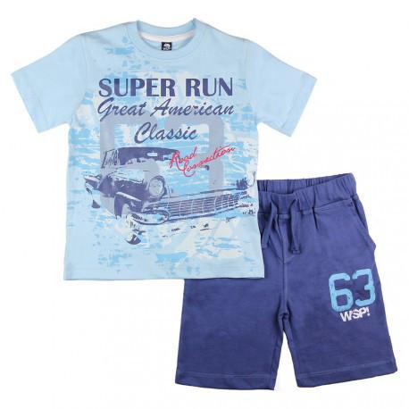 conjunto camiseta 611400 wsp kids www.decharcoencharco.com