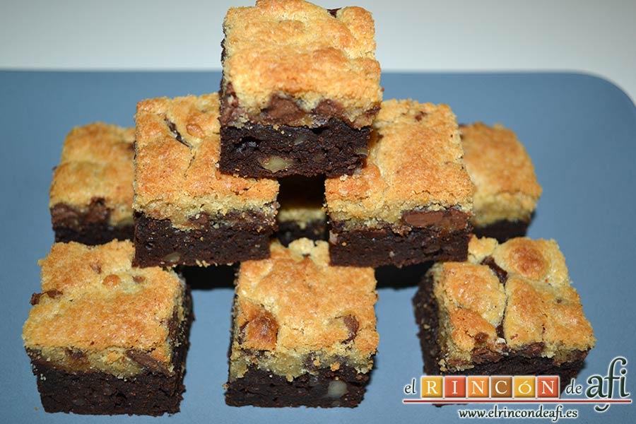 Brookies, sugerencia de presentación
