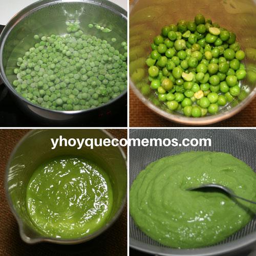 hacer-crema-de-guisantes