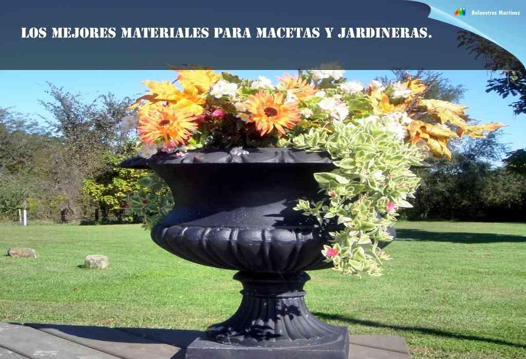 MATERIALES MACETAS