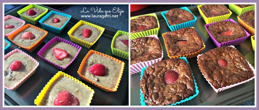 budin platano y avena - horneado