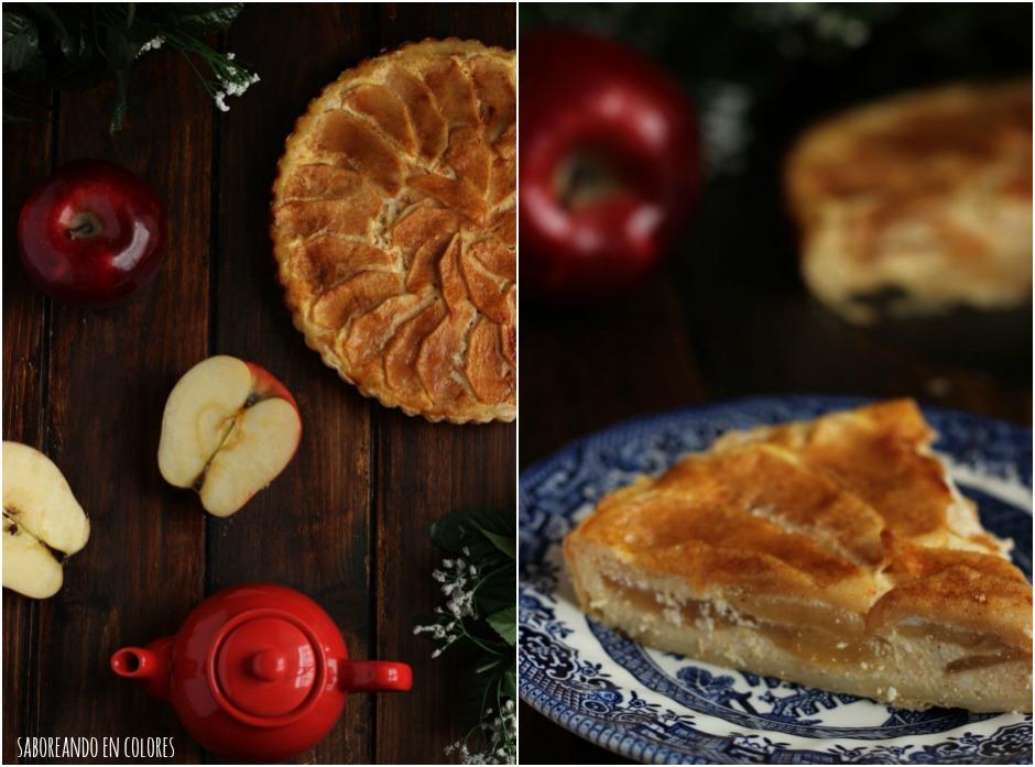 tarta de manzana Collage