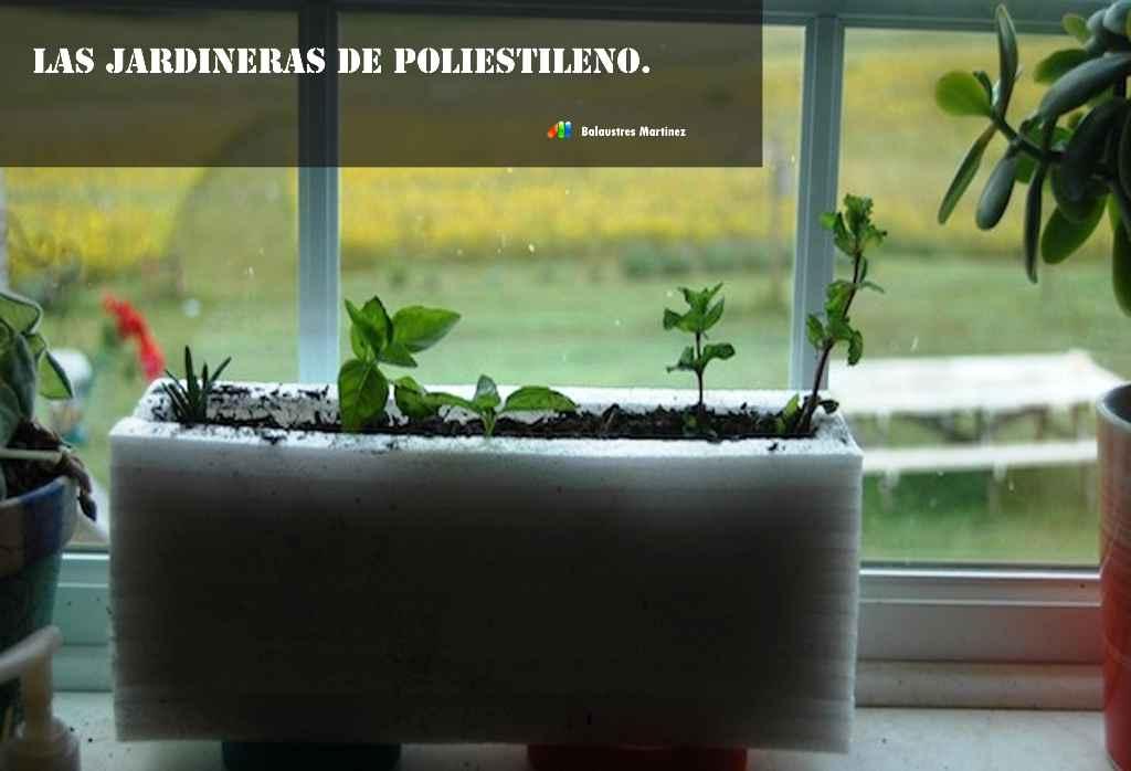 jardineras de poliestileno
