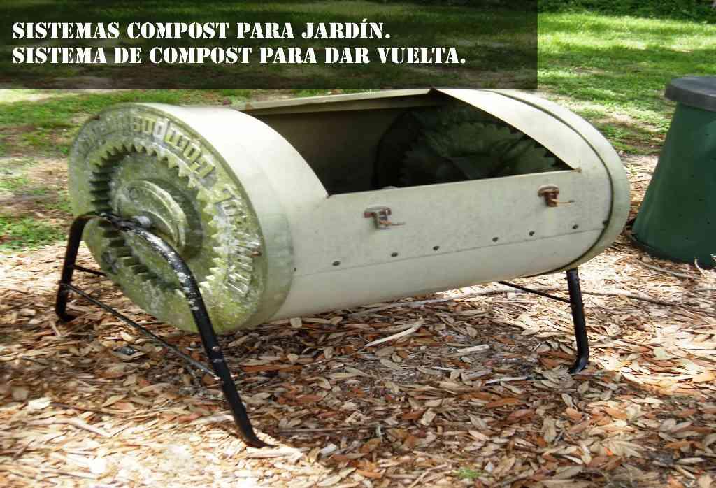 sistema de compost para dar vuelta