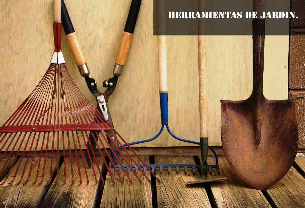 herramientas para jardin