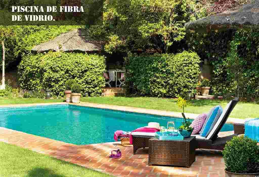 Piscina de fibra de vidrio