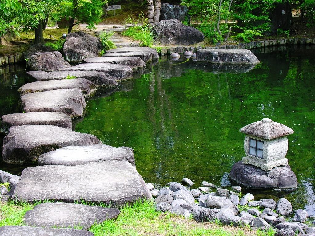 jardin japones de agua