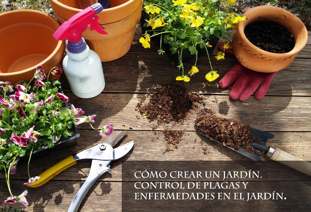 control de plagas en el jardin