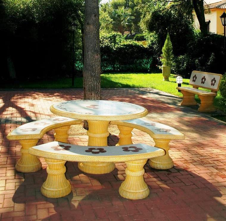 material para muebles de jardin