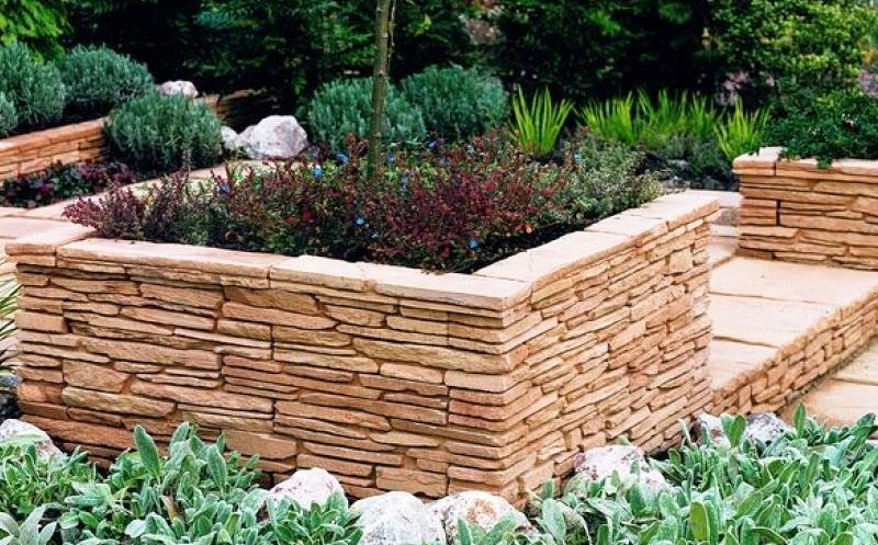 bordillo para jardin y jardinera