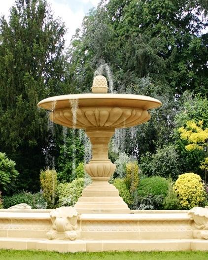 fuente de jardin