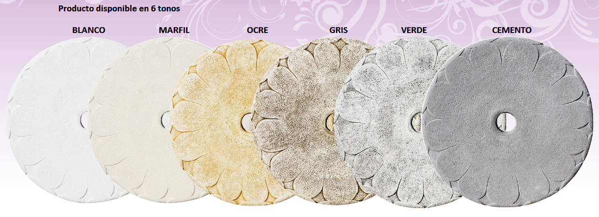 colores blanco marfil ocre gris verde cemento