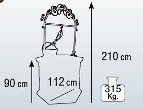 dimensiones pozo gozo y toribio