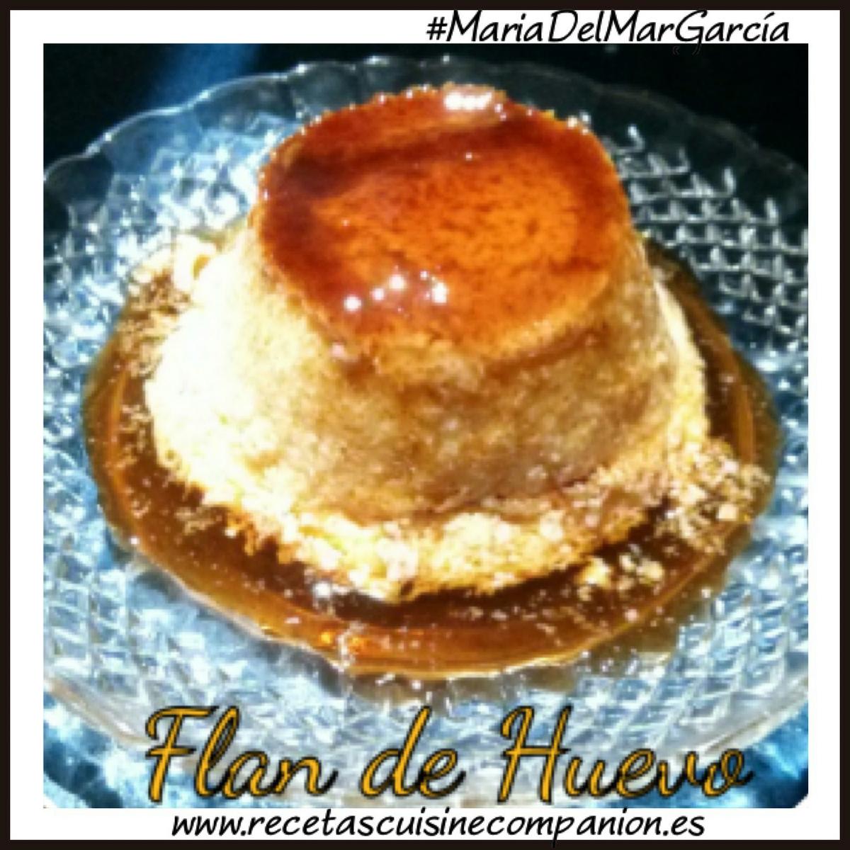 flan de huevo al vapor