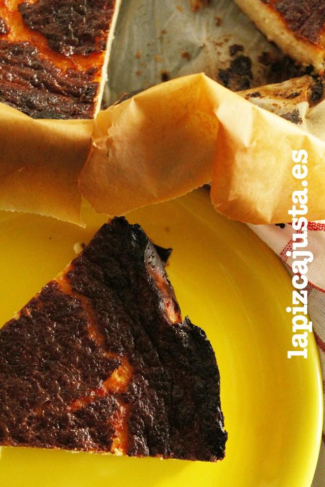 tarta de queso al horno