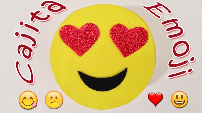 Cajita Emoji - Manualidades para todos