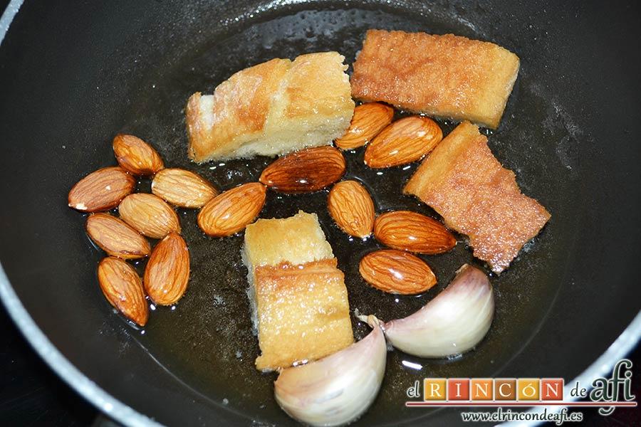 Acelgas esparragás, dorar