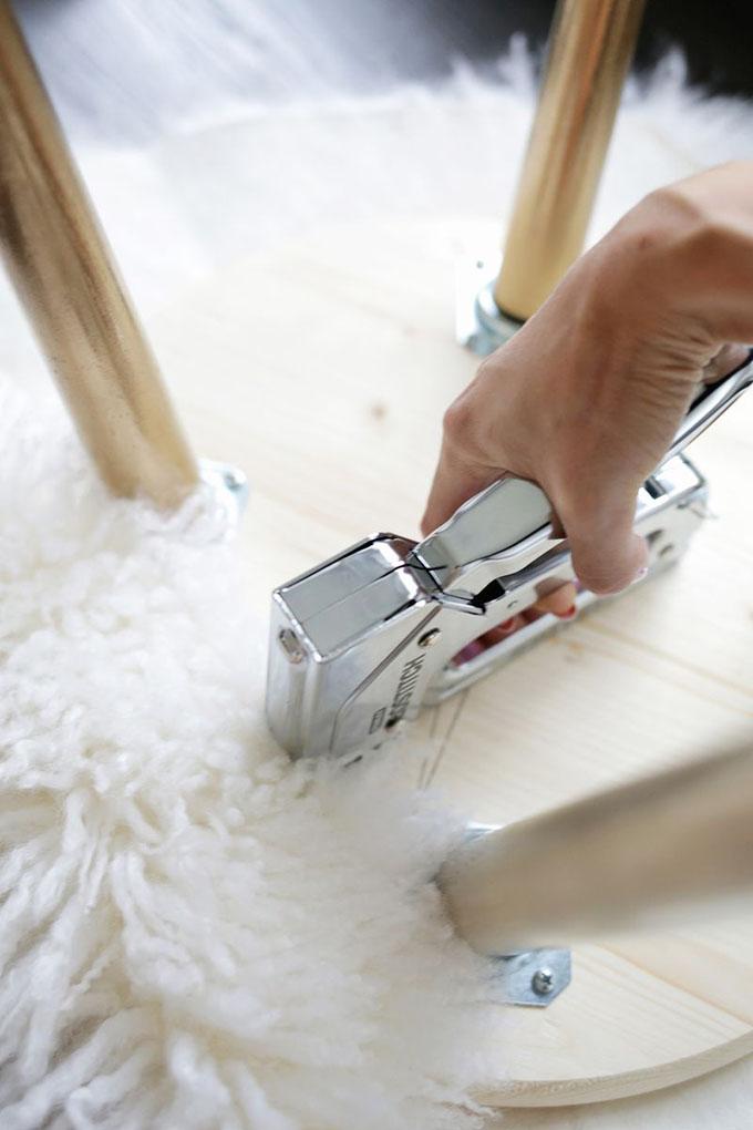 como hacer un taburete grapar