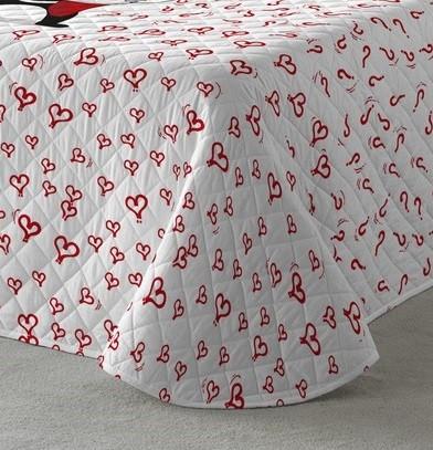 acabado estilo bouti de una colcha copriletto