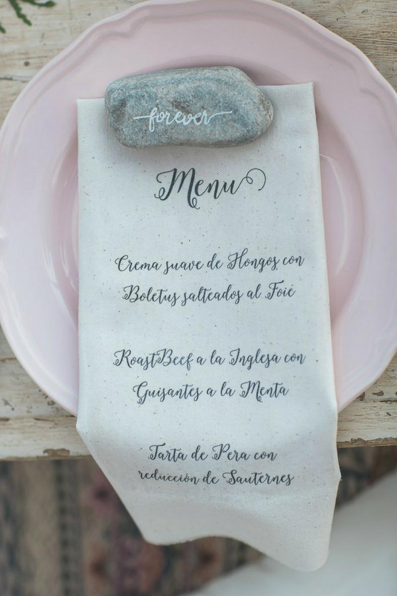 Una boho chic winter wedding en All Lovely Party