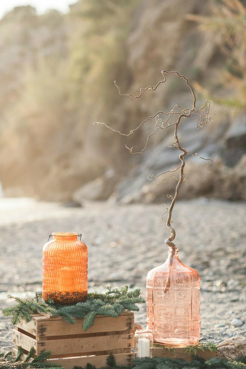 Una boho chic winter wedding en All Lovely Party