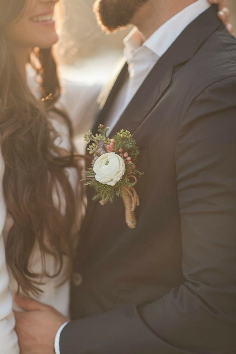 Una boho chic winter wedding en All Lovely Party