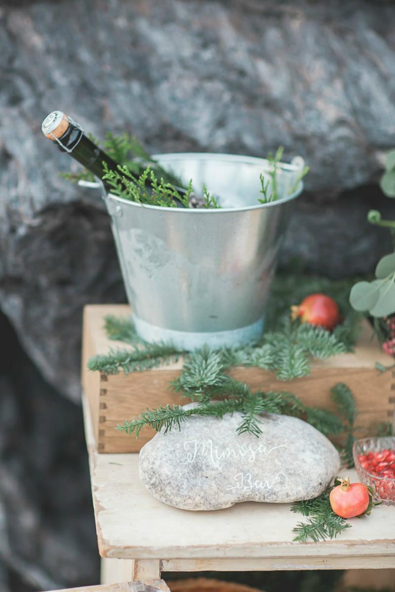 Una boho chic winter wedding en All Lovely Party