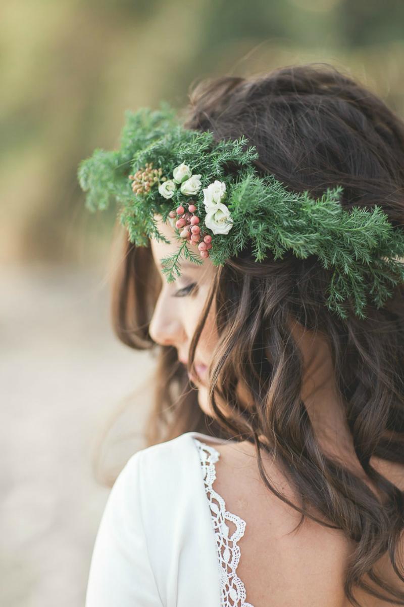 Una boho chic winter wedding en All Lovely Party