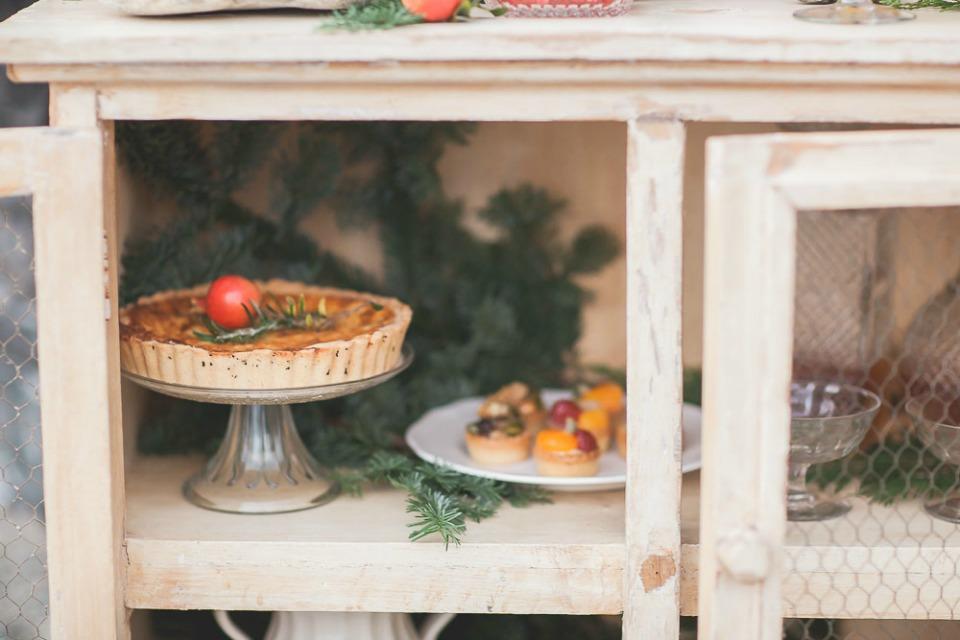 Una boho chic winter wedding en All Lovely Party