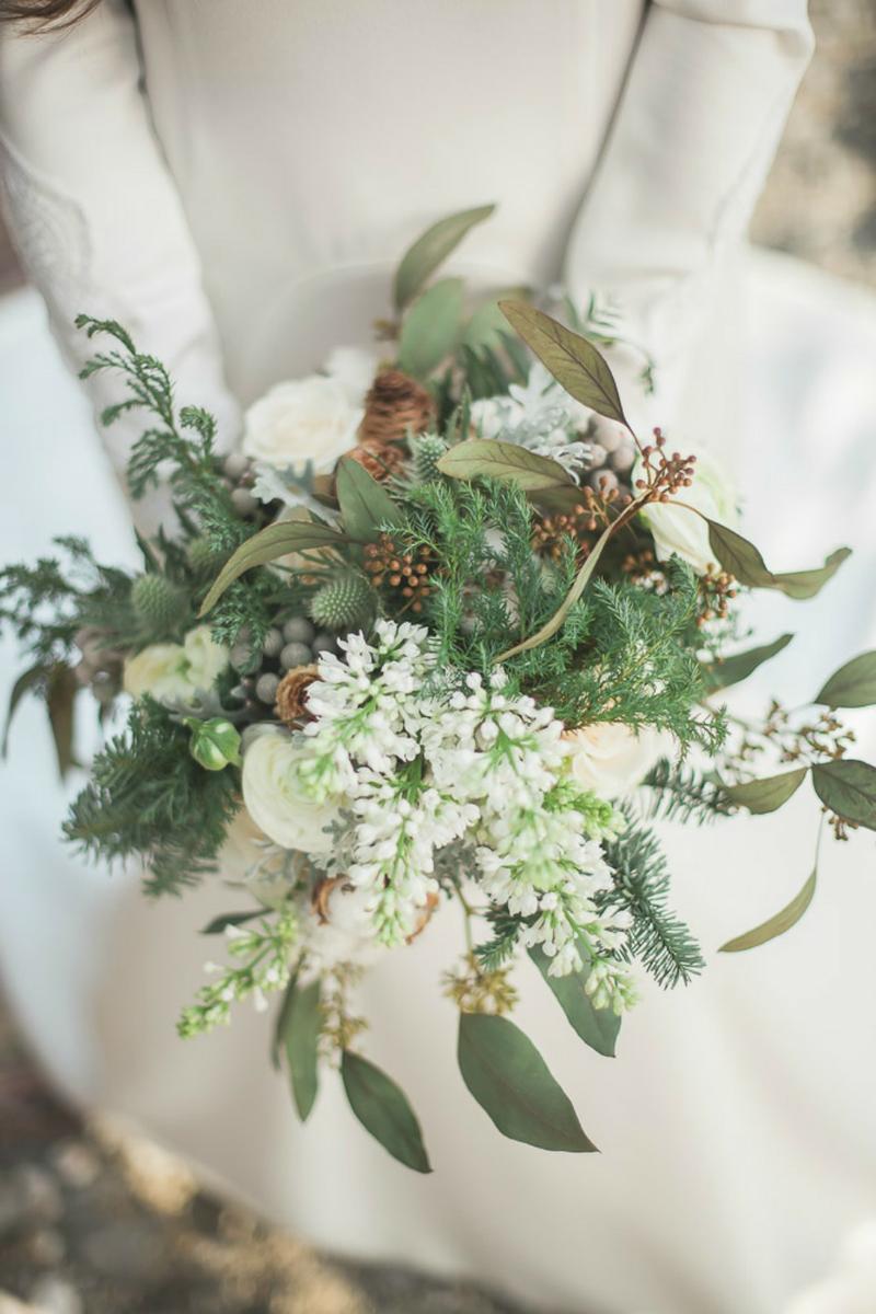Una boho chic winter wedding en All Lovely Party