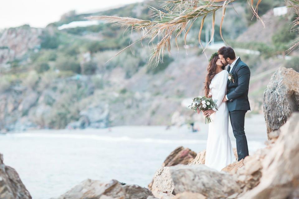 Una boho chic winter wedding en All Lovely Party