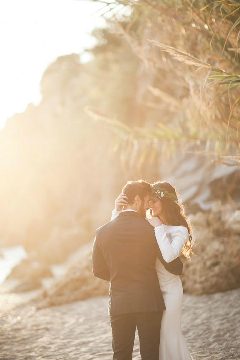 Una boho chic winter wedding en All Lovely Party