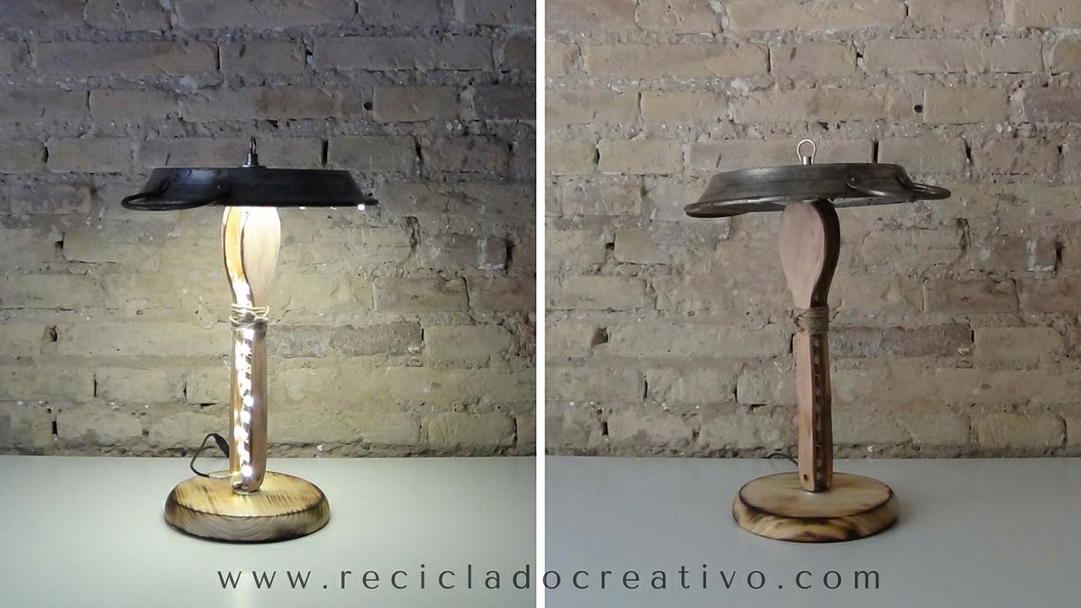 Lámpara Paella DIY Paella Lamp