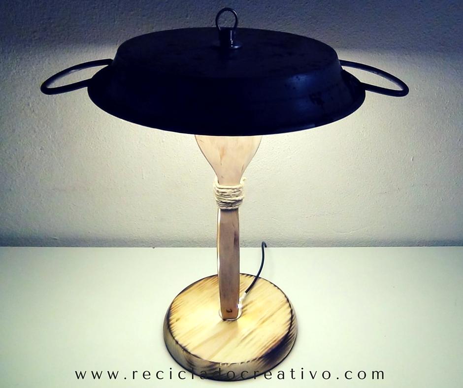 Cómo hacer una Paella Lampara DIY Paella Lamp