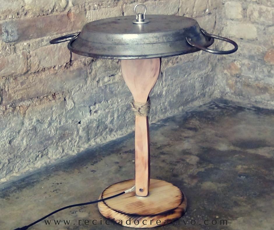 Cómo hacer una Paella Lampara DIY Paella Lamp